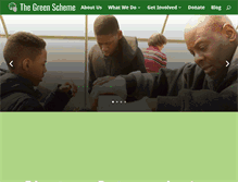 Tablet Screenshot of greenscheme.org